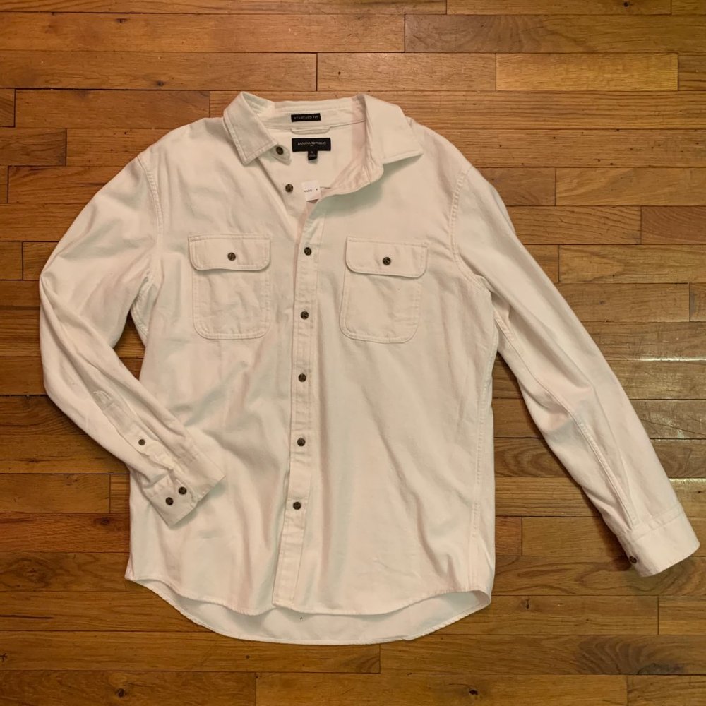 Banana Republic heavy button down